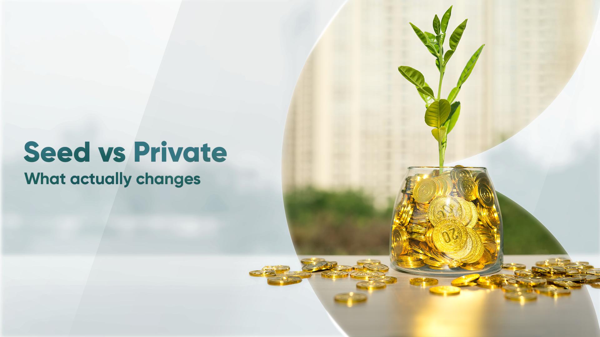 Seed Round vs. Private Round in Tokenized Commodities